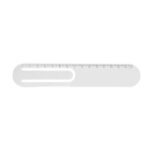 STEPHENIE. Règle en PP avec clip de 15 cm – Image 2
