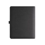 EMERGE A5 FOLDER. Porte documents A5 en 300D polyester recyclé (100% rPET) avec chargeur sans fil – Image 5