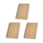 MARLOWE. Bloc-notes de poche à spirale avec pages lignées