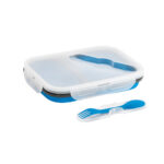 DILL. Lunch Box. Boîte hermétique rétractable en silicone et PP (480 et 760 mL) – Image 5