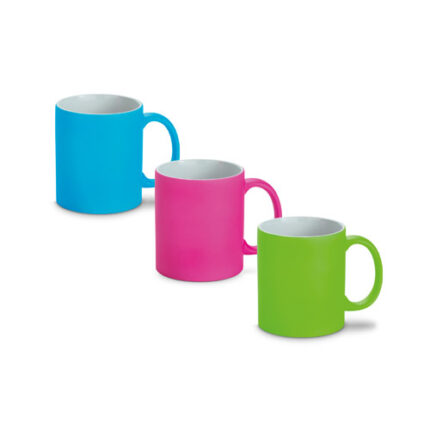 LYNCH. Tasse en céramique avec finition néon 350 mL