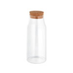 JASMIN 800. Bouteille en verre avec couvercle en liège 800 ml – Image 2