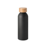 QUETA. Bouteille 550mL en aluminium avec bouchon en bambou – Image 4