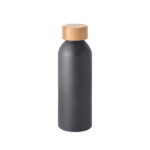 QUETA. Bouteille 550mL en aluminium avec bouchon en bambou – Image 6