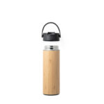 LAVER. Bouteille thermos 440mL en bambou, acier inox et PP – Image 5