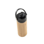 LAVER. Bouteille thermos 440mL en bambou, acier inox et PP – Image 6