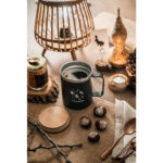 LAUDA. Mug en acier inoxydable recyclé à 90% avec couvercle en bambou 420 mL – Image 4