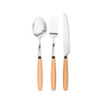 BOULUD. Set de 3 pièces en bois d'acacia – Image 6