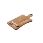 CASSIA. Plateau à fromage en bois d'acacia avec poignée, fabriqué à partir de matériaux certifiés FSC™ et d'autres matériaux contrôlés – Image 5