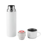COMANECI. Bouteille en acier inoxydable à double paroi (90 % recyclé) avec finition mate 490 mL – Image 6