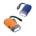 EDDIE. Lampe de poche dynamo avec 3 LEDs