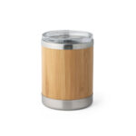 LYCKA. Tasse 350mL en bambou et acier inox – Image 2
