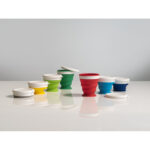 ASTRADA. Verre de voyage pliable 250mL en silicone et PP – Image 3