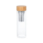 MAKAROVA. Bouteille avec infuseur 490mL en verre borosilicate – Image 3
