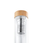 MAKAROVA. Bouteille avec infuseur 490mL en verre borosilicate – Image 4