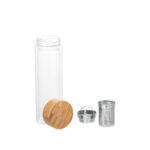 MAKAROVA. Bouteille avec infuseur 490mL en verre borosilicate – Image 5