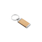 HOMER. Porte-clés rectangulaire en bambou – Image 4