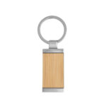 HOMER. Porte-clés rectangulaire en bambou – Image 5