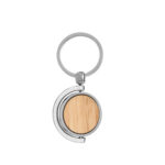 HOMER ROUND. Porte-clés rond en bambou – Image 5