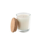 ZEN 80. Bougie aromatique dans une coupelle en verre avec un couvercle en liège 80 g – Image 2