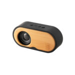 TILLY. Haut-parleur portable 3W avec 5h d'autonomie fabriqué en bambou et en ABS recyclé (100 % rABS) – Image 4