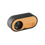TILLY. Haut-parleur portable 3W avec 5h d'autonomie fabriqué en bambou et en ABS recyclé (100 % rABS) – Image 5