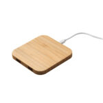 DALTON. Chargeur sans fil 15W superfast en bambou – Image 4