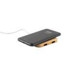 DALTON. Chargeur sans fil 15W superfast en bambou – Image 7