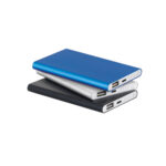 MARCET. Power bank Slim de 4 000 mAh en aluminium recyclé (100% rAL) et ABS recyclé (100 % rABS) – Image 4