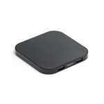 CAROLINE. Chargeur sans fil 15W superfast avec HUB 2 ports USB-A en ABS recyclé (100 % rABS) – Image 2