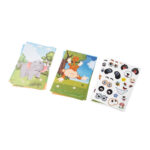 MADAGASCAR. Jeu d'autocollants avec six feuilles – Image 2
