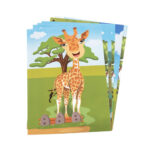 MADAGASCAR. Jeu d'autocollants avec six feuilles – Image 5
