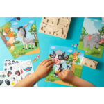 MADAGASCAR. Jeu d'autocollants avec six feuilles – Image 3