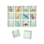 TRICERATOPS. Jeu de mémoire avec 20 pièces – Image 2