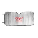 CRADLE. Pare-soleil pour pare-brise de voiture avec revêtement en PE et en aluminium – Image 2