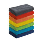 CALIFORNIA. Serviette de plage en microfibre (250 g/m²)