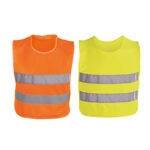 MIKE. Gilet réfléchissant pour enfant, 100 % polyester