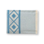 MALEK. Serviette de toilette multifonctionnelle et de bain (350g/m²) en coton léger et résistant (85%) et en coton recyclé (15%) – Image 8