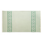 MALEK. Serviette de toilette multifonctionnelle et de bain (350g/m²) en coton léger et résistant (85%) et en coton recyclé (15%) – Image 13