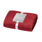 DYLEAF. Couverture polaire (240 g/m²) avec ruban pour carte de personnalisation – Image 3
