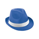MANOLO POLI. Chapeau en PP avec ruban en polyester blanc – Image 6