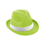MANOLO POLI. Chapeau en PP avec ruban en polyester blanc – Image 7