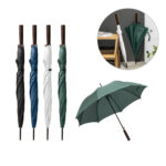 APOLO. Parapluie en polyester recyclé (100% rPET) pongee avec ouverture automatique