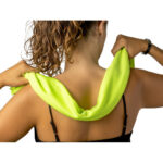BERNAL. Serviette de sport rafraichissante en polyester recyclé (100% rPET) avec pochette en non-tissé – Image 14