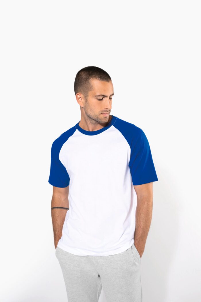 Baseball > t-shirt bicolore manches courtes – Image 1