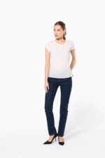Blouse crêpe manches courtes femme – Image 4