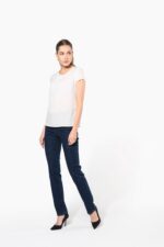 Blouse crêpe manches courtes femme – Image 6