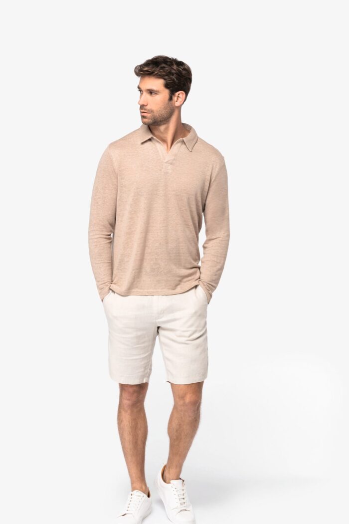 Bermuda en lin homme – Image 3