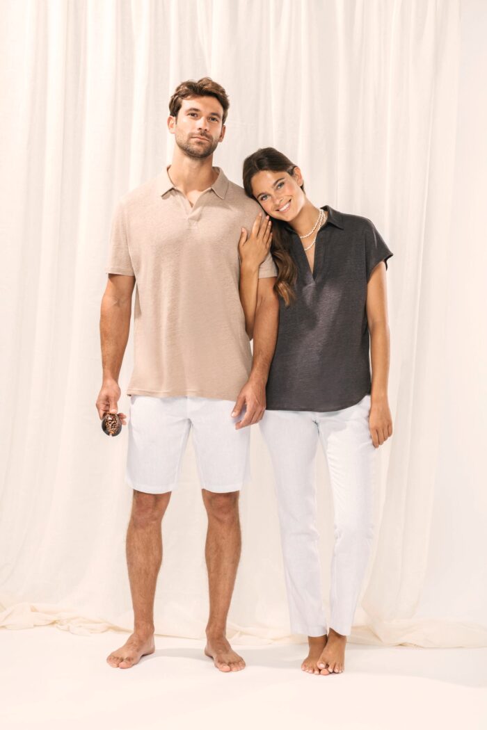 Bermuda en lin homme – Image 6