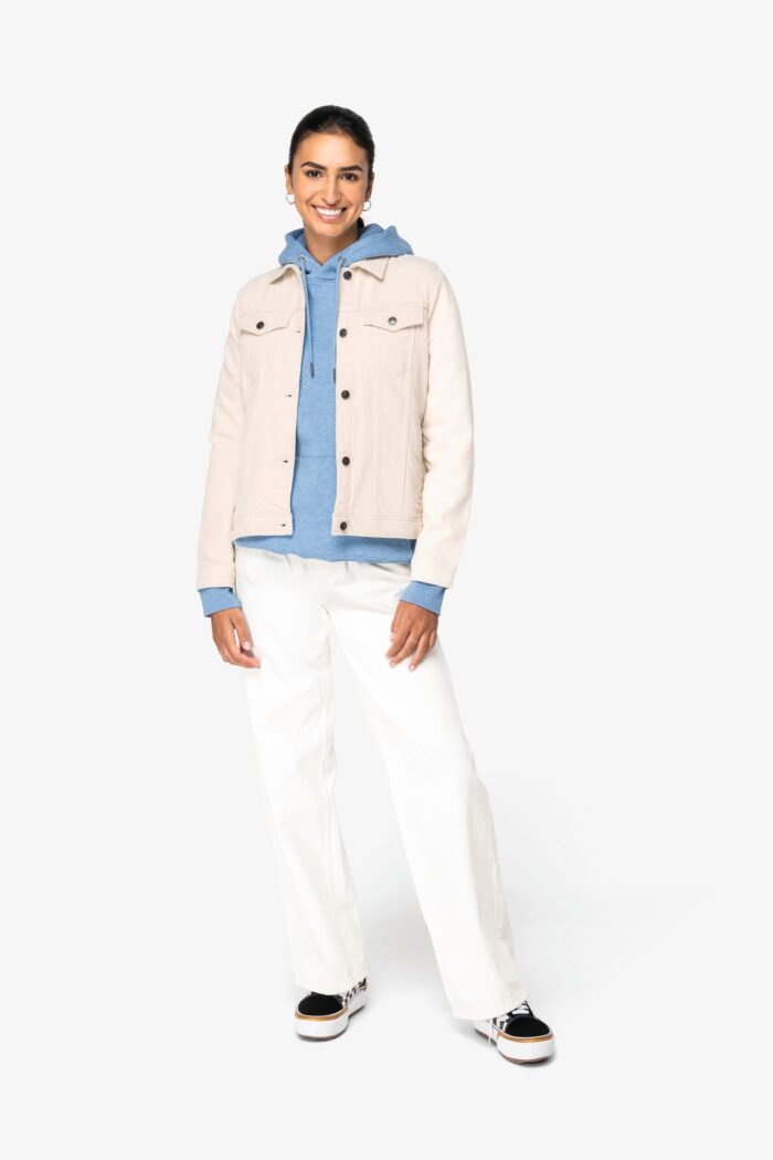 Veste écoresponsable en chanvre femme – Image 3
